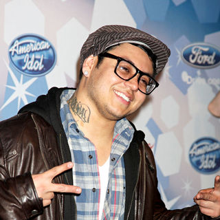 Andrew Garcia in The American Idol Top 12 Party for Season 9