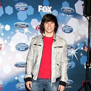Tim Urban in The American Idol Top 12 Party for Season 9