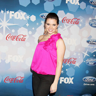 Katie Stevens in The American Idol Top 12 Party for Season 9