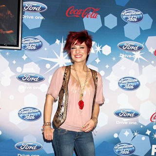Lacey Brown in The American Idol Top 12 Party for Season 9