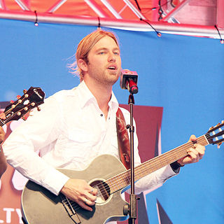 Casey James in A Short Performance for The Launch of The 'American Idol - Live Tour 2010'