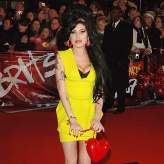 Amy Winehouse in The 2007 Brit Awards - Arrivals
