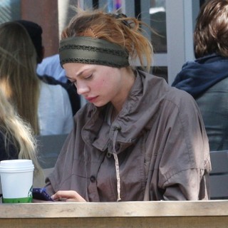 Analeigh Tipton in Analeigh Tipton at Starbucks in West Hollywood