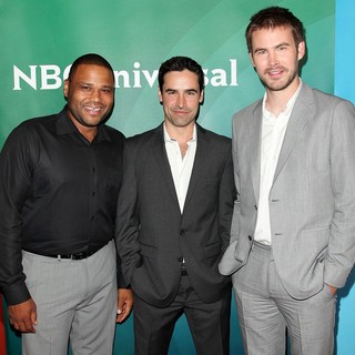 Anthony Anderson, Jesse Bradford, Zach Cregger in NBC Universal Press Tour