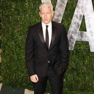 Anderson Cooper in 2012 Vanity Fair Oscar Party - Arrivals