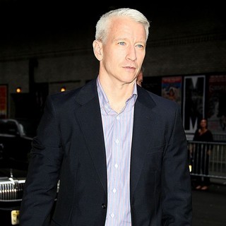 Anderson Cooper in Anderson Cooper at The Late Show with David Letterman