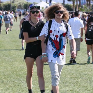 Rachel Finley, Blake Anderson in Celebrities at The 2012 Coachella Valley Music and Arts Festival - Day 2
