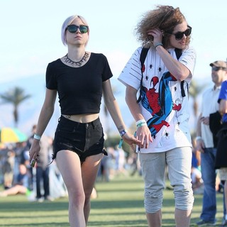 Rachel Finley, Blake Anderson in Celebrities at The 2012 Coachella Valley Music and Arts Festival - Day 2