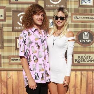 Blake Anderson, Rachel Finley in Comedy Central Roast of Roseanne Barr