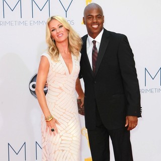 Brooke Anderson, Kevin Frazier in 64th Annual Primetime Emmy Awards - Arrivals