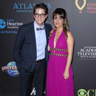 Bradford Anderson, Kimberly McCullough in 2011 Daytime Emmy Awards - Red Carpet