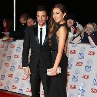Peter Andre, Emily MacDonagh in National Television Awards 2013 - Arrivals
