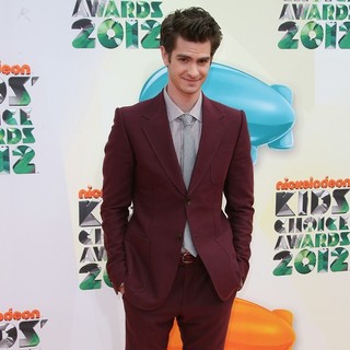 Andrew Garfield in 2012 Kids' Choice Awards - Arrivals