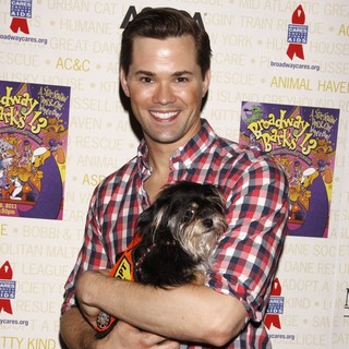 Andrew Rannells in Broadway Barks: The 13th Annual Dog and Cat Adopt-a-Thon
