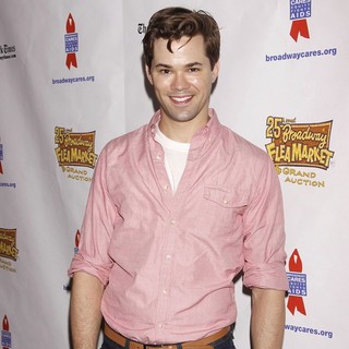 Andrew Rannells in The 25th Annual Broadway Flea Market and Grand Auction to Benefit Broadway Cares-Equity Fights AIDS