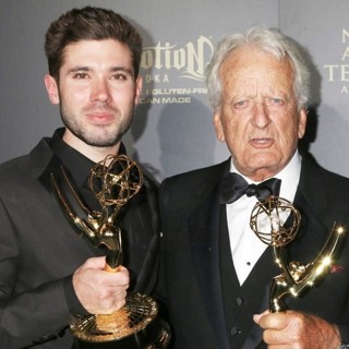 Kristos Andrews, Nicolas Coster-2017 Creative Daytime Emmy Awards - Press Room