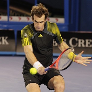 Andy Murray in Australian Open Tennis 2013 - Rod Laver Arena