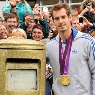 Andy Murray in Andy Murray Returns to His Hometown of Dunblane