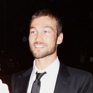 Andy Whitfield in Calvin Klein Collection and Los Angeles Nomadic Division (LAND) 1st Annual Celebration