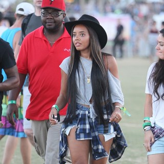 Angela Simmons in Celebrities at The 2012 Coachella Valley Music and Arts Festival - Week 2 Day 2