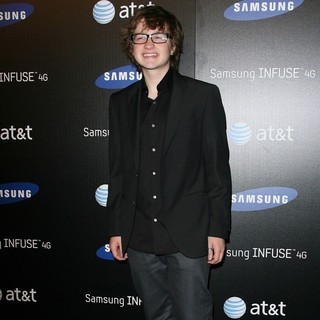 Angus T. Jones in Samsung Infuse 4G for AT and T Launch Event