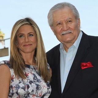 Jennifer Aniston, John Aniston in Jennifer Aniston Is Honored with A Star on The Hollywood Walk of Fame