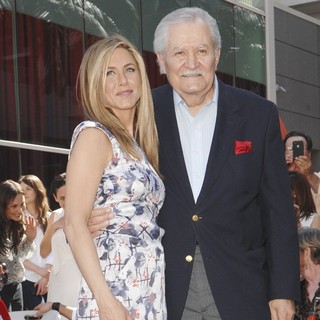 Jennifer Aniston, John Aniston in Jennifer Aniston Is Honored with A Star on The Hollywood Walk of Fame