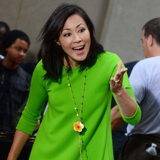 Ann Curry in Ann Curry at Rockefeller Center for The Today Show's Concert Series