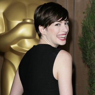 Anne Hathaway in 85th Academy Awards Nominees Luncheon