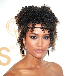 Annie Ilonzeh in The 63rd Primetime Emmy Awards - Arrivals