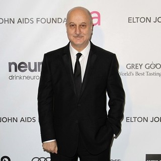Anupam Kher in 21st Annual Elton John AIDS Foundation's Oscar Viewing Party