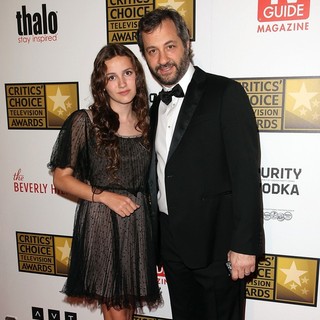 Maude Apatow, Judd Apatow in 2012 Critics' Choice TV Awards - Arrivals