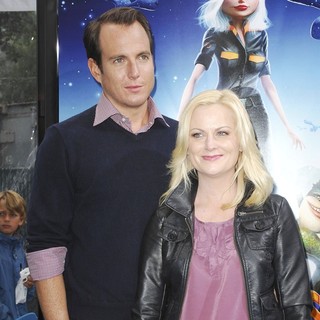 Will Arnett, Amy Poehler in Los Angeles Premiere Monsters vs. Aliens