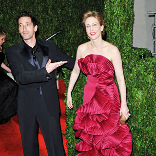 Adrien Brody, Vera Farmiga in The 82nd Annual Academy Awards (Oscars) - Vanity Fair Party - Arrivals