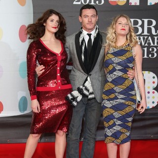 Gemma Arterton in The 2013 Brit Awards - Arrivals - arterton-evans-2013-brit-awards-01