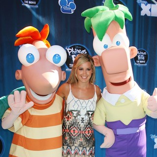 Ashley Tisdale in Hollywood Premiere of The Disney Channel Original Movie Phineas and Ferb Across the Second Dimension