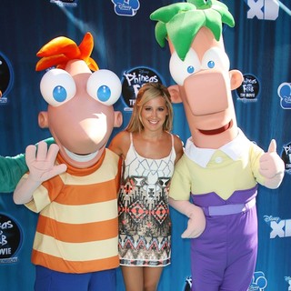 Ashley Tisdale in Hollywood Premiere of The Disney Channel Original Movie Phineas and Ferb Across the Second Dimension