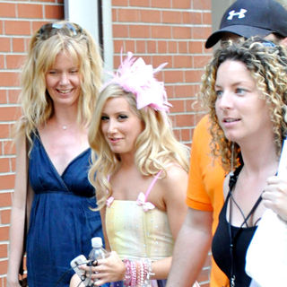 Ashley Tisdale in On The Set of "High Stakes"