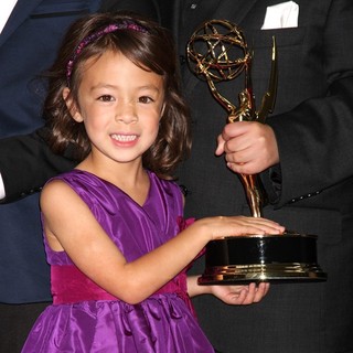 Aubrey Anderson-Emmons in 64th Annual Primetime Emmy Awards - Press Room