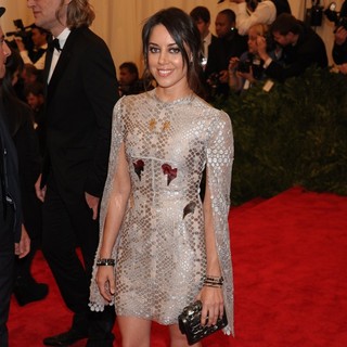 Aubrey Plaza in PUNK: Chaos to Couture Costume Institute Gala