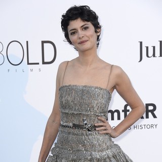 Audrey Tautou in 66th Cannes Film Festival - amfAR's 20th Annual Cinema Against AIDS - Arrivals - audrey-tautou-amfar-s-20th-annual-cinema-against-aids-02