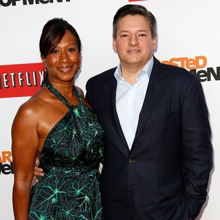 Nicole Avant, Ted Sarandos in Netflix's Los Angeles Premiere of Season 4 of Arrested Development
