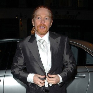 Axl Rose Outside Cipriani Restaurant