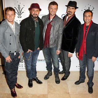 Backstreet Boys in MagicSnow 10th Annual Hollywood Christmas Celebration