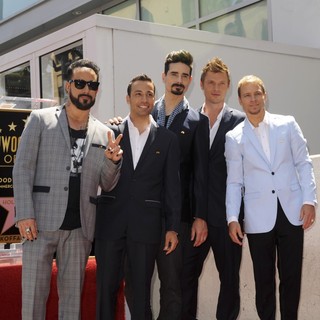 Backstreet Boys Are Honoured with A Hollywood Star on The Hollywood Walk of Fame