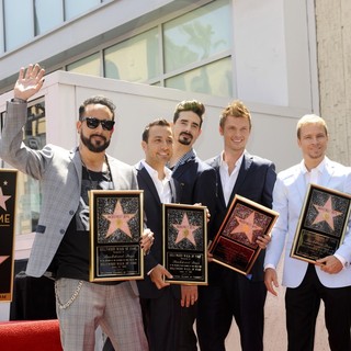 Backstreet Boys Are Honoured with A Hollywood Star on The Hollywood Walk of Fame
