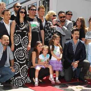 Backstreet Boys Are Honoured with A Hollywood Star on The Hollywood Walk of Fame