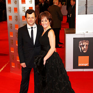 Andy Serkis, Lorraine Ashbourne in The Orange British Academy Film Awards (BAFTA Awards) - Arrivals