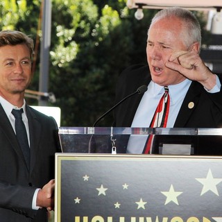 Simon Baker, Tom LaBonge in Simon Baker Is Honoured with A Star on The Hollywood Walk of Fame