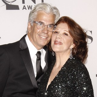 Steve Bakunas, Linda Lavin in The 66th Annual Tony Awards - Arrivals
